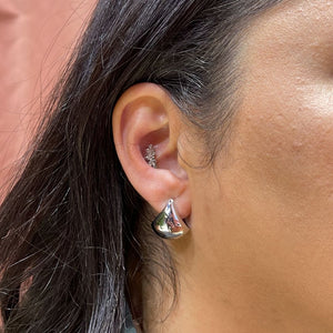 Armour Gold Huggie Earring